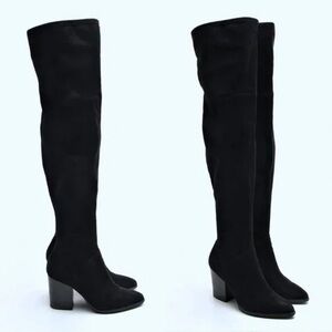 NWOT Marc Fisher Suede Over the Knee Boots | Size 8.5